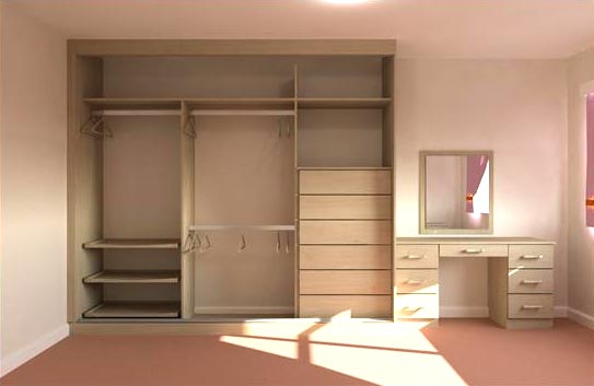 FSWC Fitted Sliding Wardrobe Interior