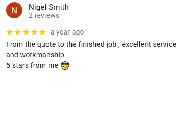 Google Review Nigel Smith