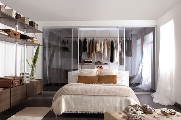 aluminium-range-sliding-wardrobe-frames-with-glass The Aluminium Range With Beautiful Glass Panels